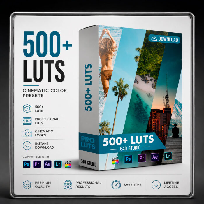 50,000+ Luts presets for editing
