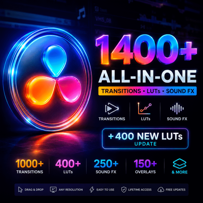 Davinci Resolve Video Editing Package