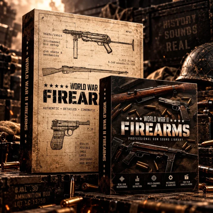 200,000+ Sound Effects for Cinema, TV, and Game Audio Professional Pack