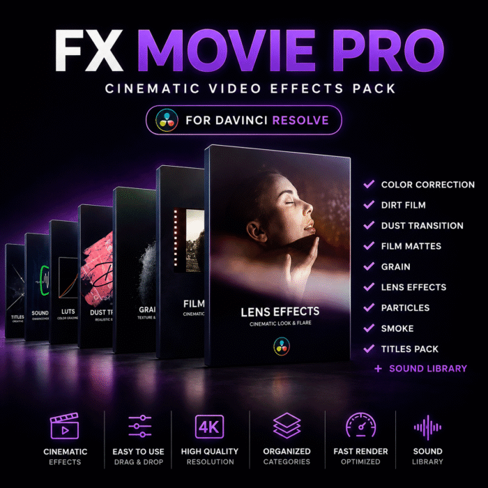 Davinci Resolve Video Editing Package