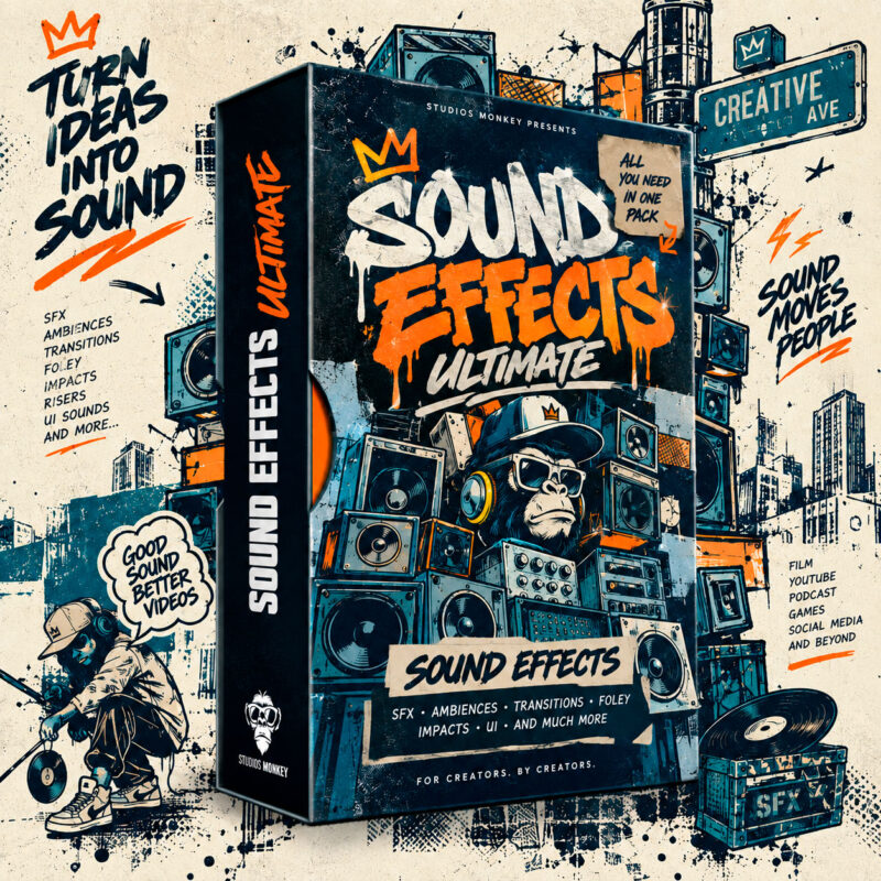 200,000+ Sound Effects for Cinema, TV, and Game Audio Professional Pack