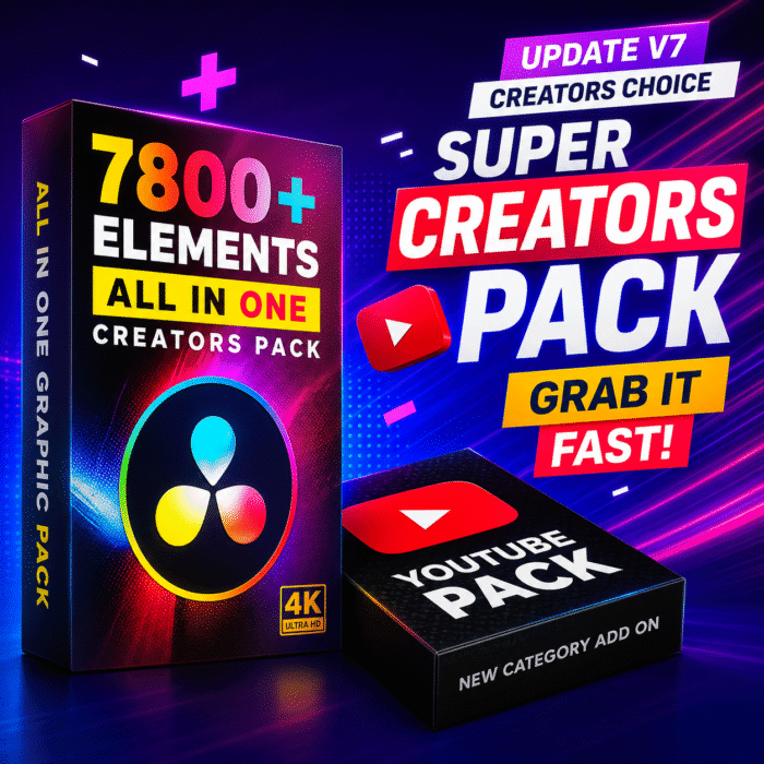Davinci Resolve Video Editing Package